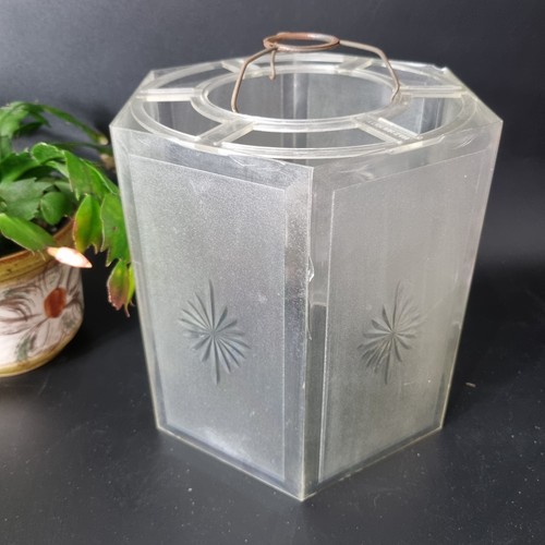 Vintage plastic lamp - plastic, shade