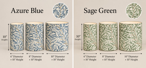 Willow bough azure sage 25cm - bough,