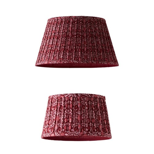 Easy fit lampshade burgundy - easy,