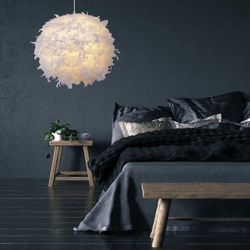 Gigi fluffy feather - feather, light/lamp
