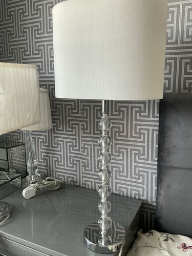 Pair table lamps tall - table,