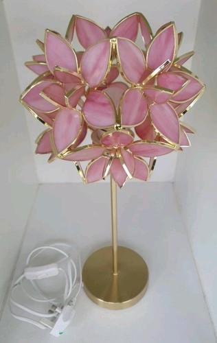 Lovely pink shade table lamp - pink,