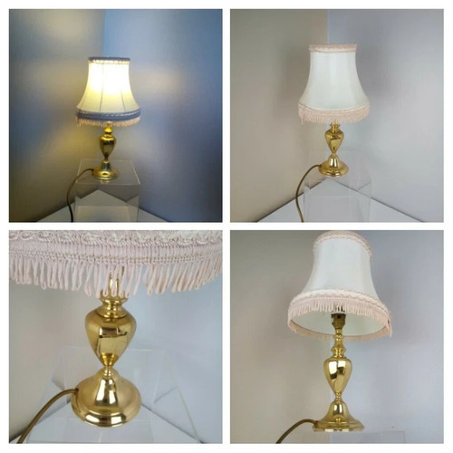 Vintage 1950s brass table - vintage,