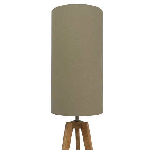 Extra tall lampshade taupe - lampshade,