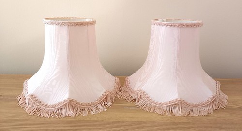 Set pink fabric bell - 2,