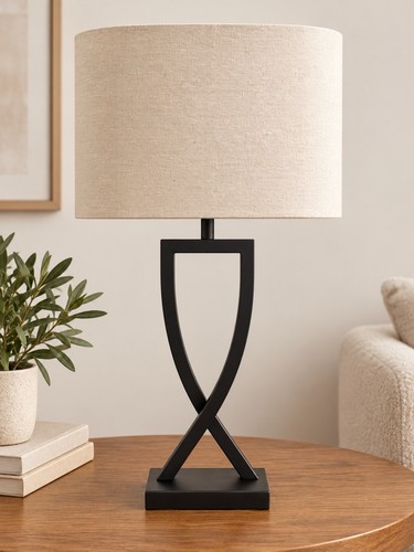 Black double stem - double, table