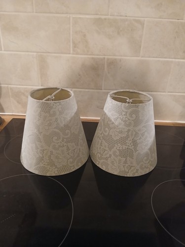 Vintage lamp shades - vintage,
