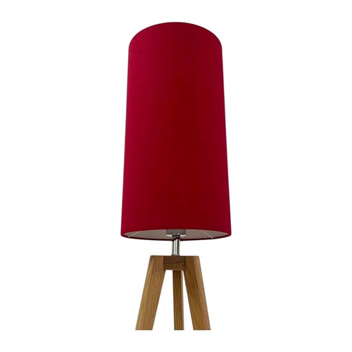 Extra tall lampshade - extra, red