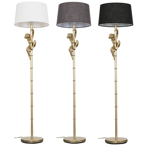 Retro monkey floor lamp tall - floor,