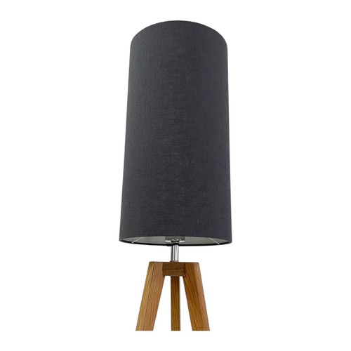 Extra tall lampshade - lampshade, black