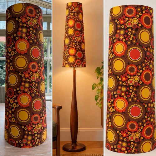 Retro floral 70cm - retro,
