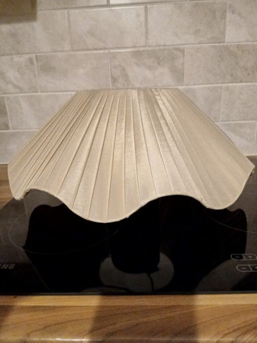 Two pleated champagne colour - two,
