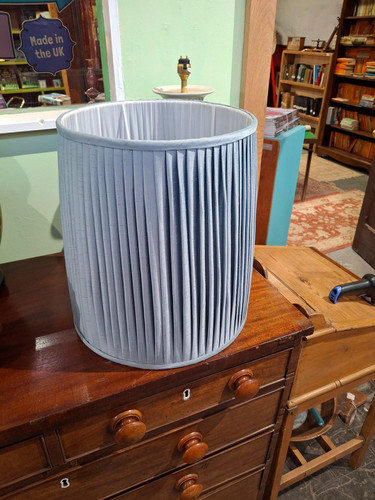 Elegant tall silk lampshade - elegant,