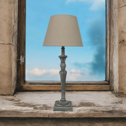 Washed table lamp - washed, modern