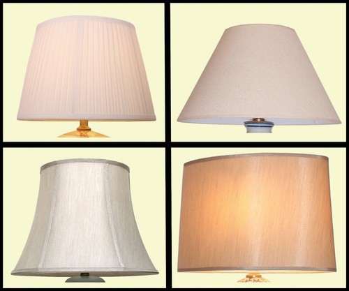 Large table lamp shades silky - shades:,