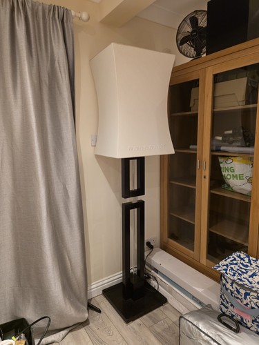 Art deco style tall lamp - art,