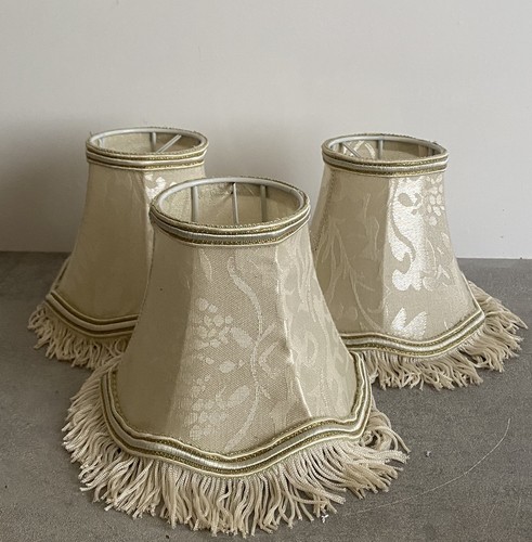 Vintage clip floral lamp - vintage,