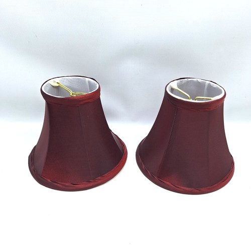Set burgundy faux silk - set,